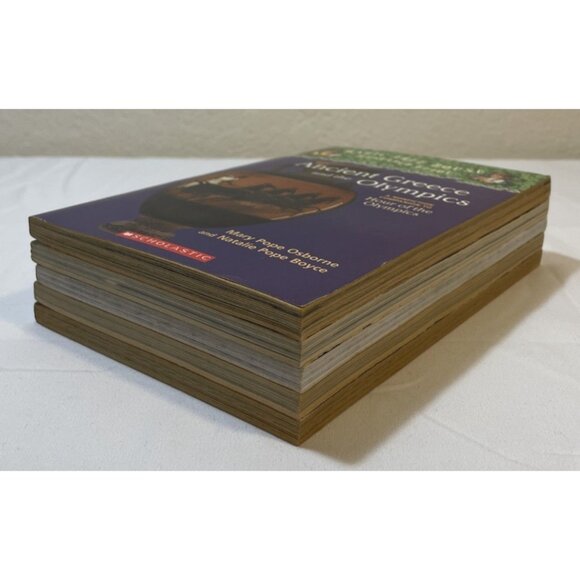 Lot of 5 Magic Treehouse Research Guides Mary Pope Osborne Greece Rome Castles - Picture 4 of 10